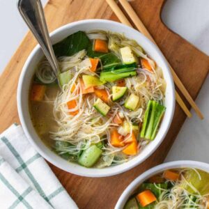 Veg Noodles Soup